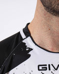 Maglia Givova Shirt Art Interlock M/C - BIANCO/NERO