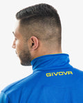 Tuta Givova One Full Zip Polarfleece - AZZURRO/GIALLO