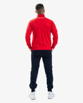 Tuta Givova One Full Zip Polarfleece - ROSSO/BLU