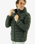 Giubbotto Givova Olanda - VERDE MILITARE/NERO