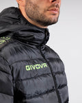 Giubbotto Givova Olanda Band - NERO/GIALLO FLUO