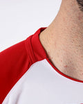 Maglia Givova Shirt Capo Interlock Bambino - BIANCO/ROSSO