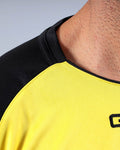 Maglia Givova Shirt Capo Interlock Bambino - GIALLO/NERO