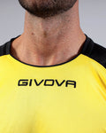 Maglia Givova Shirt Capo Interlock Bambino - GIALLO/NERO