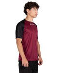 Maglia Givova Shirt Capo Interlock Bambino - GRANATA/NERO