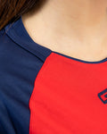 Maglia Givova Shirt Capo Interlock Bambino - ROSSO/BLU