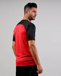 Maglia Givova Shirt Capo Interlock Bambino - ROSSO/NERO