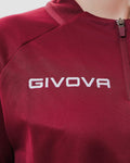 Maglia Givova Polarfleece Tecnica (Half Zip) 500 - GRANATA