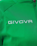 Maglia Givova Polarfleece Tecnica (Half Zip) 500 - VERDE