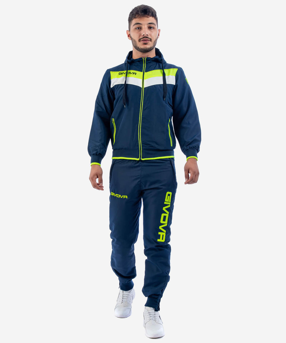BLU/GIALLO FLUO Givova Tute Planet Sport Italia