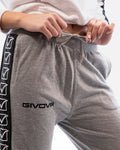 Pantalone Givova Terry Band - GRIGIO MELANGE CHIARO