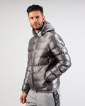 Giubbotto Givova Master - GRIGIO CHIARO/ROSSO
