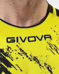 Maglia Givova Shirt Art Interlock M/C - GIALLO FLUO/NERO