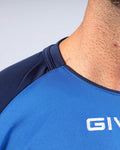 Maglia Givova Shirt Capo Interlock Bambino - AZZURRO/BLU