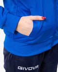 Felpa Givova Polarfleece (Full Zip) 500 - AZZURRO
