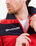 GIVOVA TUTA VISA TRIACETATO ROSSO/BLU extra