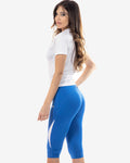 Pantalone Givova Running Pinocchietto - AZZURRO