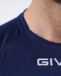 Maglia Givova Shirt Capo Interlock Bambino - BLU
