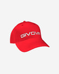 Cappellino Givova con Visiera - ROSSO