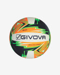 Pallone da beach volley Givova arancio fluo e blu misura 4
