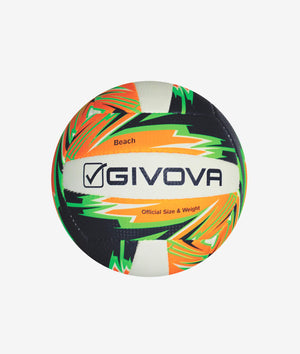 Pallone Givova Beach Volley 8 - ARANCIO FLUO/BLU