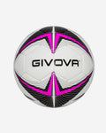 Pallone da calcio Givova Match King nero e silver misura 5