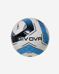 Pallone da calcio Givova Academy School nero e giallo fluo misura 4