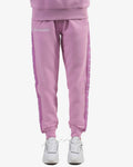 Pantalone Givova Terry Band grigio melange con banda laterale
