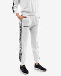 GIVOVA PANTALONE TERRY BAND - BIANCO