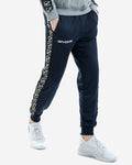 GIVOVA PANTALONE TERRY BAND - BLU