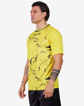 Maglia Givova Shirt Grafite Interlock - GIALLO/NERO