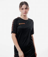 NERO/ARANCIO FLUO
