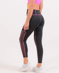 Leggings Givova Leggins Moon - NERO/FUXIA