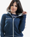 Tuta Givova King Star Donna Felpa - BLU/GRIGIO CHIARO