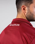 Giacca Givova Polarfleece Mono 500 - GRANATA