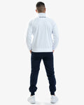 Tuta Givova One Full Zip Polarfleece - BIANCO/BLU