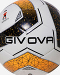 Pallone Givova Academy School - NERO/ARANCIO FLUO
