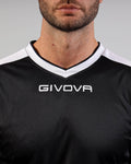 Maglia Givova Shirt Revolution Interlock - NERO/BIANCO