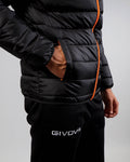 Giubbotto Givova Olanda - NERO/ARANCIO FLUO