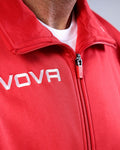 Giacca Givova Polarfleece Mono 500 - ROSSO