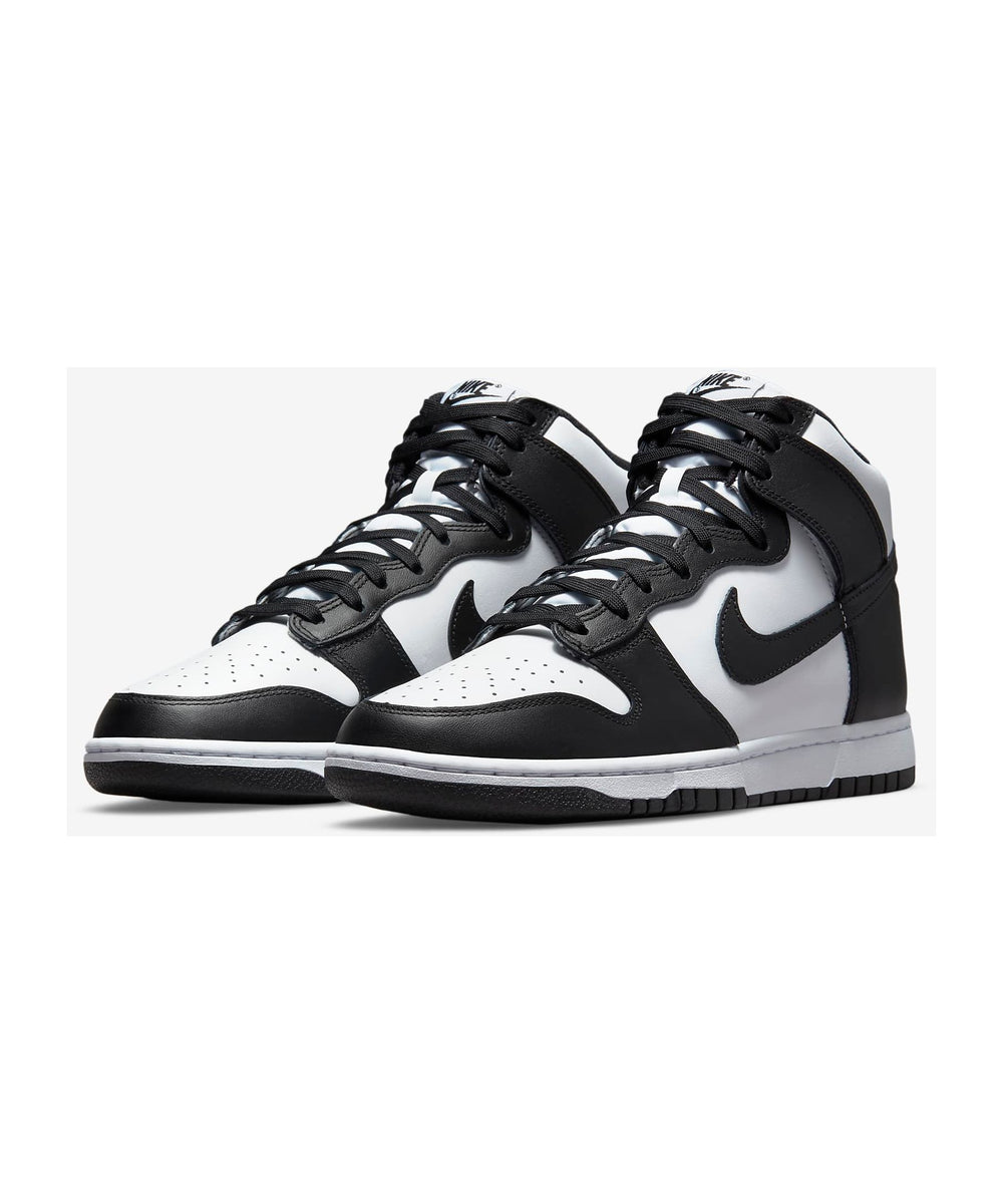 Nike Dunk Hi Retro nere e bianche, sneakers alte dal taglio retro Nike Sneakers Planet Sport Italia