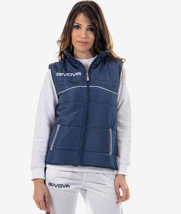 Giubbotto Smanicato Cold Blu Givova Planet Sport Italia