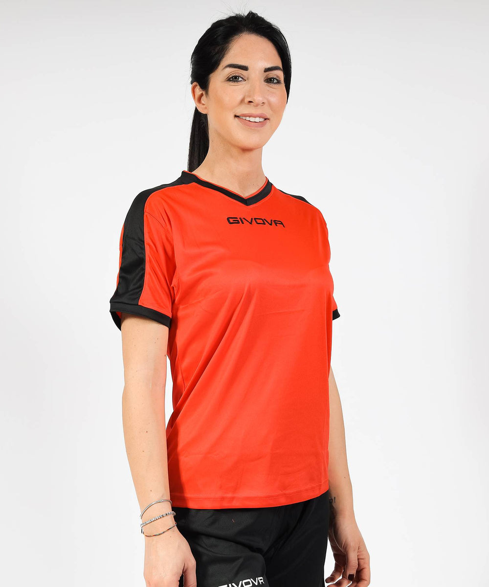 ARANCIO/NERO Givova Maglie e T-Shirt Planet Sport Italia