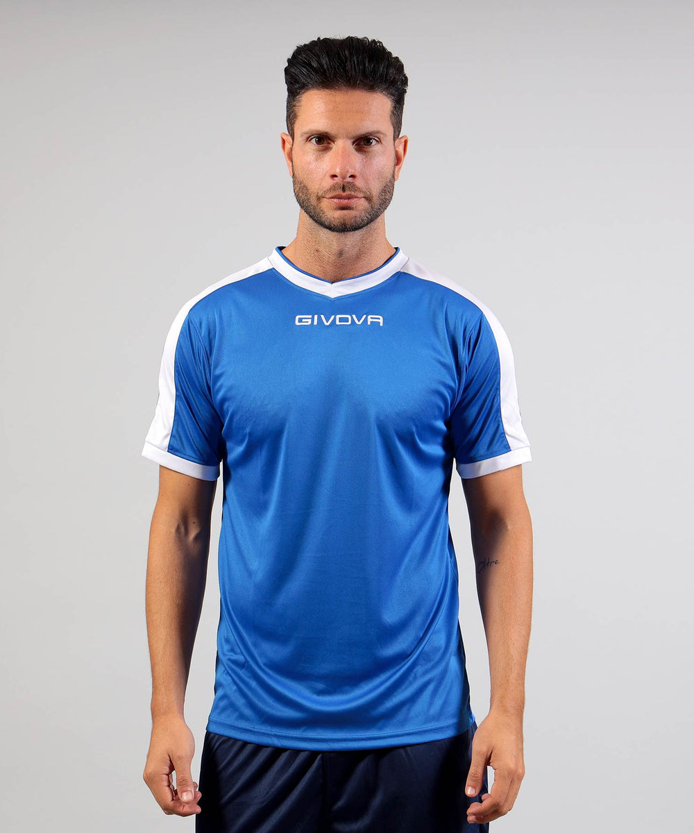 AZZURRO/BIANCO Givova Maglie e T-Shirt Planet Sport Italia