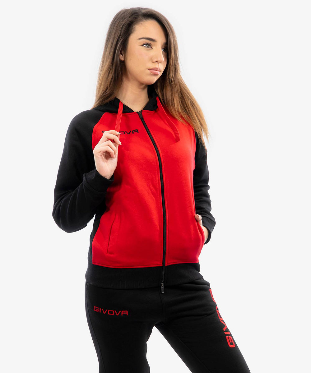 ROSSO/NERO Givova Tute Planet Sport Italia