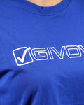 T-Shirt Givova Cotone Mondo - AZZURRO/BIANCO
