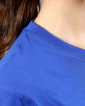 T-Shirt Givova Cotone Mondo - AZZURRO/BIANCO