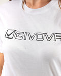 T-Shirt Givova Cotone Mondo - BIANCO