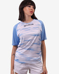 Maglia Givova Shirt Pixel - Bianco/Celeste