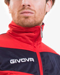 Tuta Givova Visa Triacetato 4S - ROSSO/BLU